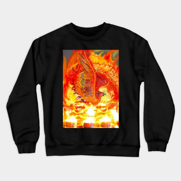 Sunbird Vajra Variation Crewneck Sweatshirt by Visuddhi